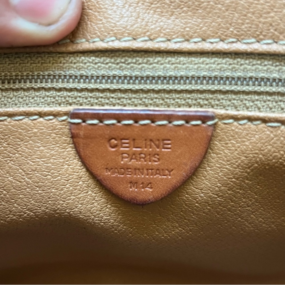 CELINE Vintage Macadam Crossbody (excellent condition) - Picture 12 of 14